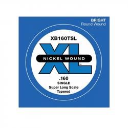 Nickel Wound Tapered Отдельная струна для бас-гитары, .160, Super Long Scale D'ADDARIO XB160TSL