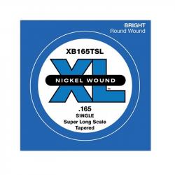 Nickel Wound Tapered Отдельная струна для бас-гитары, .165, Super Long Scale D'ADDARIO XB165TSL