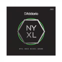 NYXL Tapered Отдельная струна для бас-гитары, никелированная, 085 D'ADDARIO NYXLB085T