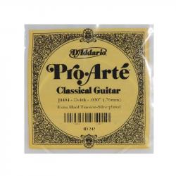 Pro-Arte Отдельная 4-ая струна для классической гитары, посеребренная D'ADDARIO J4404