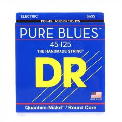 Pure Blues Комплект струн для 5-струнной бас-гитары, никель, Medium, 45-125 DR STRINGS PB5-45