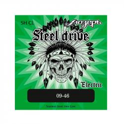 Steel Drive Комплект струн для электрогитары, сталь, 9-46 МОЗЕРЪ SH-CL