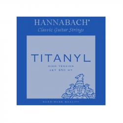 TYTANIL Комплект струн для классической гитары титанил/посеребренные HANNABACH 950HT