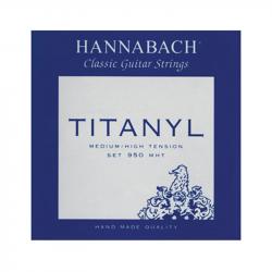 TYTANIL Комплект струн для классической гитары титанил/посеребренные HANNABACH 950MHT