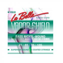 Vapor Shield  Комплект струн для бас-гитары, никелированные, 45-100 LA BELLA VSB4D