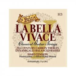 Vivace Отдельная 3-ая струна для классической гитары, сильное натяжение LA BELLA VIV-H3