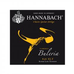 Yellow BULERIA FLAMENCO Комплект струн для классической гитары нейлон/посеребренные HANNABACH 826SLT