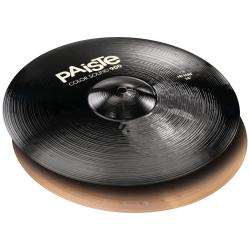 Тарелки Hi-Hat, диаметр 14 дюймов PAISTE Color Sound 900 Black Hi-Hat 14'