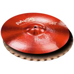 Тарелки Hi-Hat, диаметр 14 дюймов PAISTE Color Sound 900 Red Sound Edge Hi-Hat 14'
