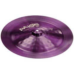 Эффект-тарелка China, диаметр 18 дюймов PAISTE Color Sound 900 Purple China 18'