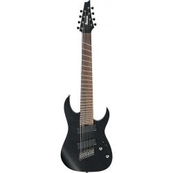 8-струнная электрогитара с веерными ладами IBANEZ RGIM8MH-WK Iron Label Weathered Black