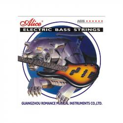 Комплект струн для бас-гитары, никель, 40-95 [10] Alice ALICE A606(4)-L