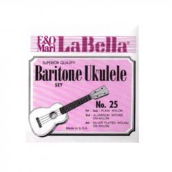 Комплект струн для укулеле баритон LaBella  LA BELLA 25-BARITONE