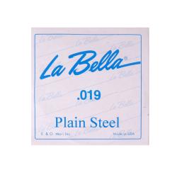 Отдельная стальная струна без оплетки, 019 LA BELLA PS019