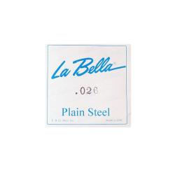 Отдельная стальная струна без оплетки, сталь, 026 LA BELLA PS026