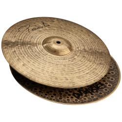 Тарелки Hi-Hat, диаметр 14 дюймов PAISTE Signature Dark Energy Hats Mark I 14'