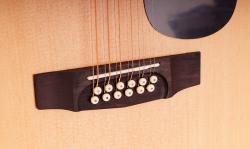 Электро-акустическая гитара 12-струнная с чехлом  PARKWOOD W81-12E-OP