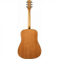 Акустическая гитара, верхняя дека ель, корпус-сапеле, цвет санберст FLIGHT D-175 SB
