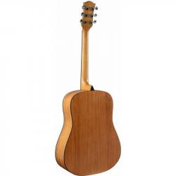 Акустическая гитара, верхняя дека ель, корпус-сапеле, цвет санберст FLIGHT D-175 SB