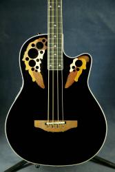 Электроакустическая бас-гитара, производство США, подержанная OVATION B778 Acoustic-Electric Bass Guitar USA