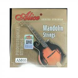 Струны для мандолины, посеребренная медь, 11-40 ALICE AM05