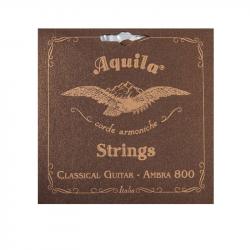 Струны для классической гитары, нормальное натяжение AQUILA AMBRA 800 SERIES 82C