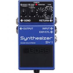 Полифонический синтез гитарных тембров BOSS SY-1 SYNTHESIZER Sound Tryout