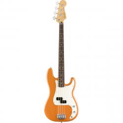 4-струнная бас-гитара цвет оранжевый FENDER PLAYER PRECISION BASS PAU FERRO FINGERBOARD CAPRI ORANGE