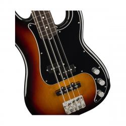 4-струнная бас-гитара цвет санбёрст в комплекте чехол FENDER AMERICAN PERFORMER PRECISION BASS RW 3-COLOR SUNBURST