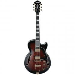 Полуакустическая гитара цвет античный тёмный бёрст IBANEZ AG95QA-DBS