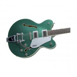 Полуакустическая гитара цвет зелёный GRETSCH G5622T EMTC CB DC GRG
