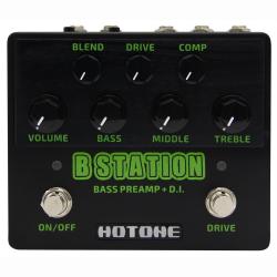 Преамп для бас-гитары HOTONE B Station-Black Edition