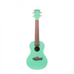 Укулеле концерт цвет зеленый KALA MK-CS/GRN MASHARK CONCERT UKULELE SURF GREEN VINTAGE FINISH
