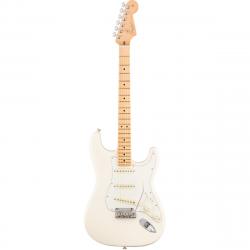 Электрогитара American Pro Stratocaster цвет олимпик уайт кленовая накладка грифа FENDER AM PRO STRAT MN OWT