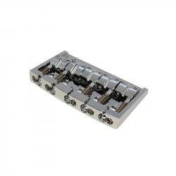 Басовый бридж 5 стр. RES-O-LITE, латунные седла, хром GOTOH 303BO-5C