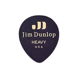 Медиаторы (в упаковке 72 шт) DUNLOP 485R03HV Genuine Celluloid Black Tear Drop Heavy