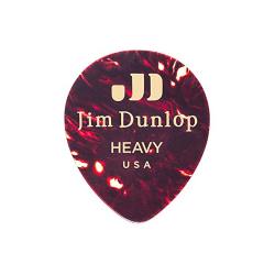 Медиаторы (в упаковке 72 шт) DUNLOP 485R05HV Genuine Celluloid Shell Tear Drop Heavy