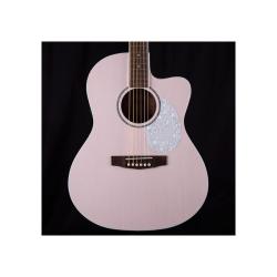 Электро-акустическая гитара, розовая CORT Jade-Classic-PPOP