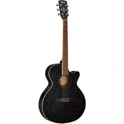 Электро-акустическая гитара, черная CORT SFX-AB-OPBK