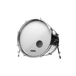 EQ3 Resonant Smooth White Пластик для бас-барабана 18