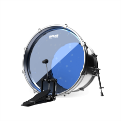 Hydraulic Blue Пластик для бас-барабана 20