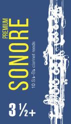 Sonore Трости для кларнета inB/inA  № 3,5+ (10шт) FEDOTOV REEDS FR16C007