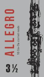 Allegro Трости для кларнета inB/inA № 3,5 (10шт) FEDOTOV REEDS FR18C006