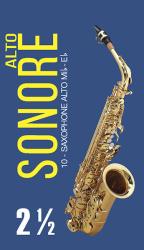 Sonore Трости для саксофона альт № 2,5 (10шт) FEDOTOV REEDS FR19SA13
