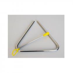 Треугольник металлический диаметр 8мм, с палочкой FLEET FLT-T06