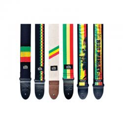 Ремень гитарный, нейлон DUNLOP BOB06 Bob Marley Lion