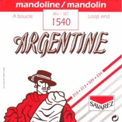 Комплект струн для мандолины, 10-34 SAVAREZ 1540 Argentine 