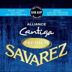 Комплект струн для классической гитары, сильное натяжение SAVAREZ 510AJP Alliance Cantiga Premium 