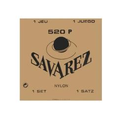 Комплект струн для классической гитары, посеребренные SAVAREZ 520P Carte Rouge 