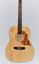 Защитная накладка для акустической гитары, фигурная, деревянная МОЗЕРЪ PCG-7